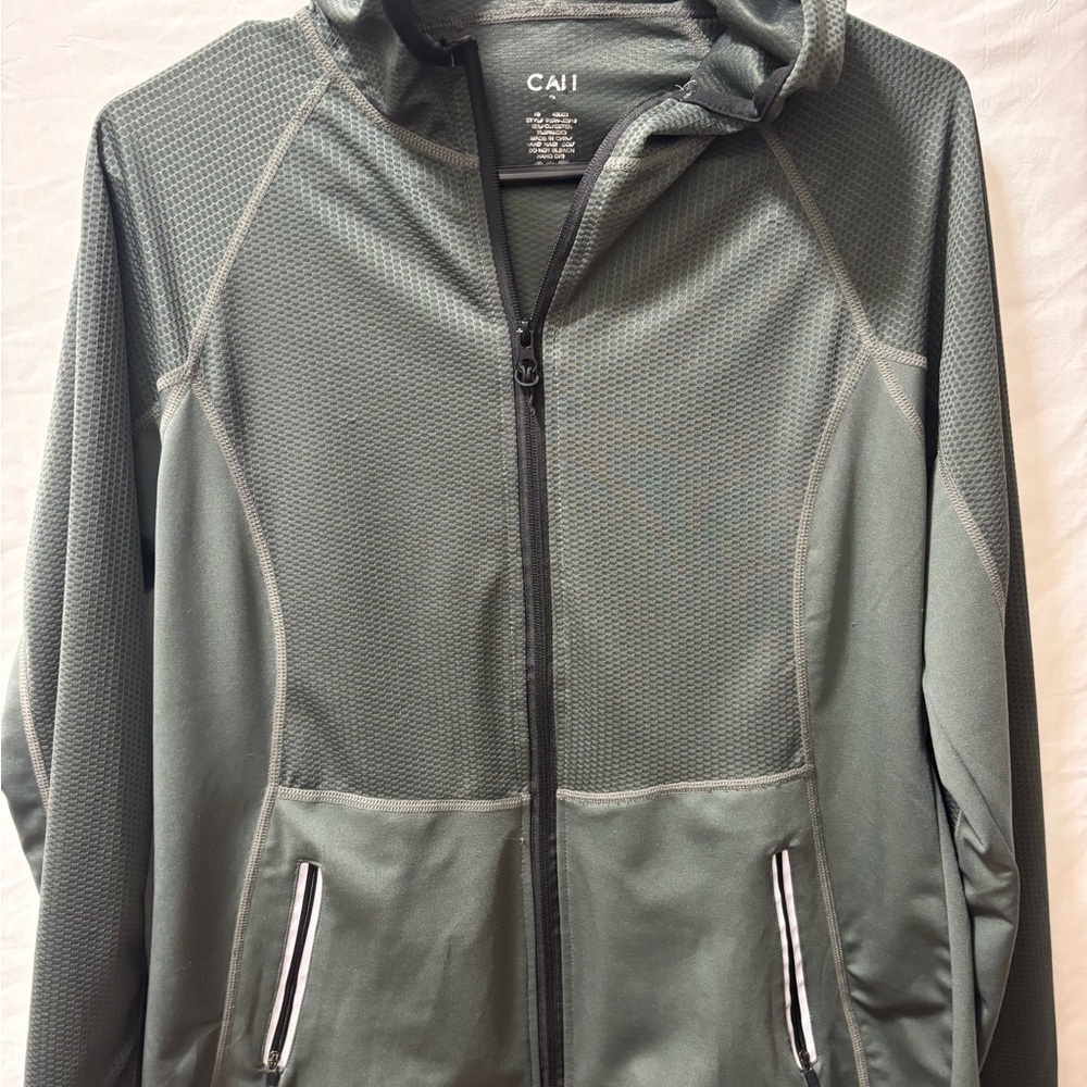 CAI Women's Olive Green Hooded Jacket